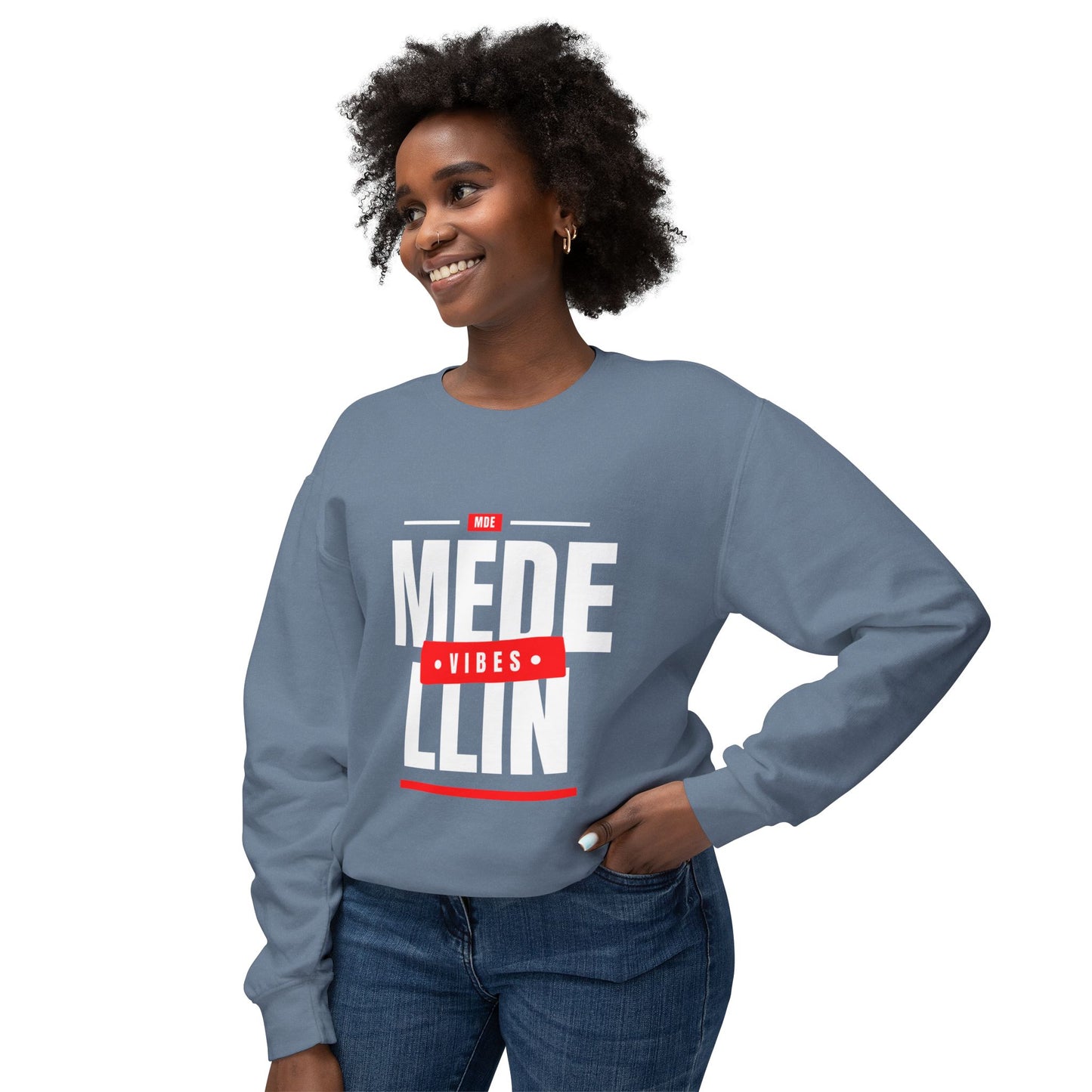 MDE On Unisex Crewneck Sweatshirt