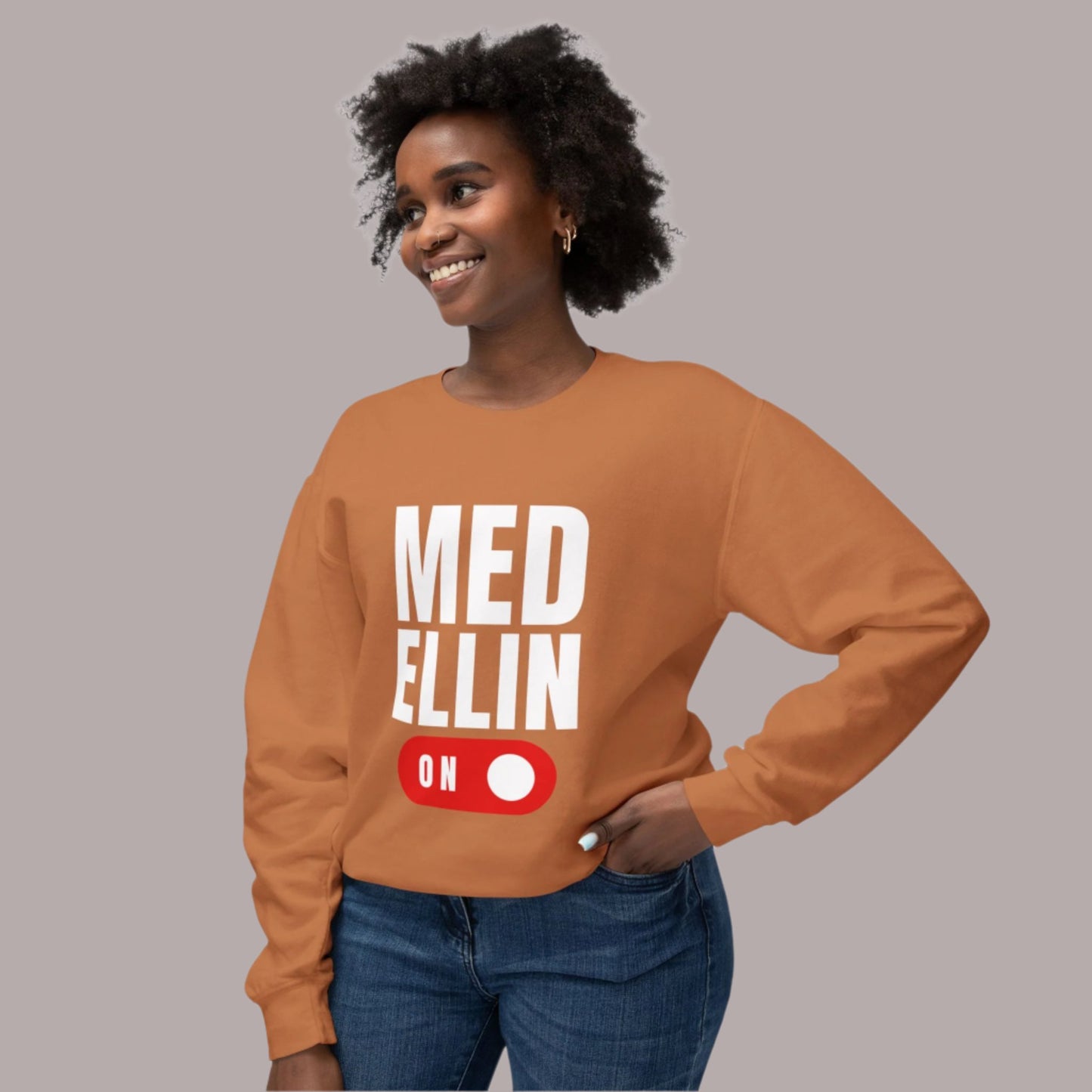 MDE On Unisex Crewneck Sweatshirt