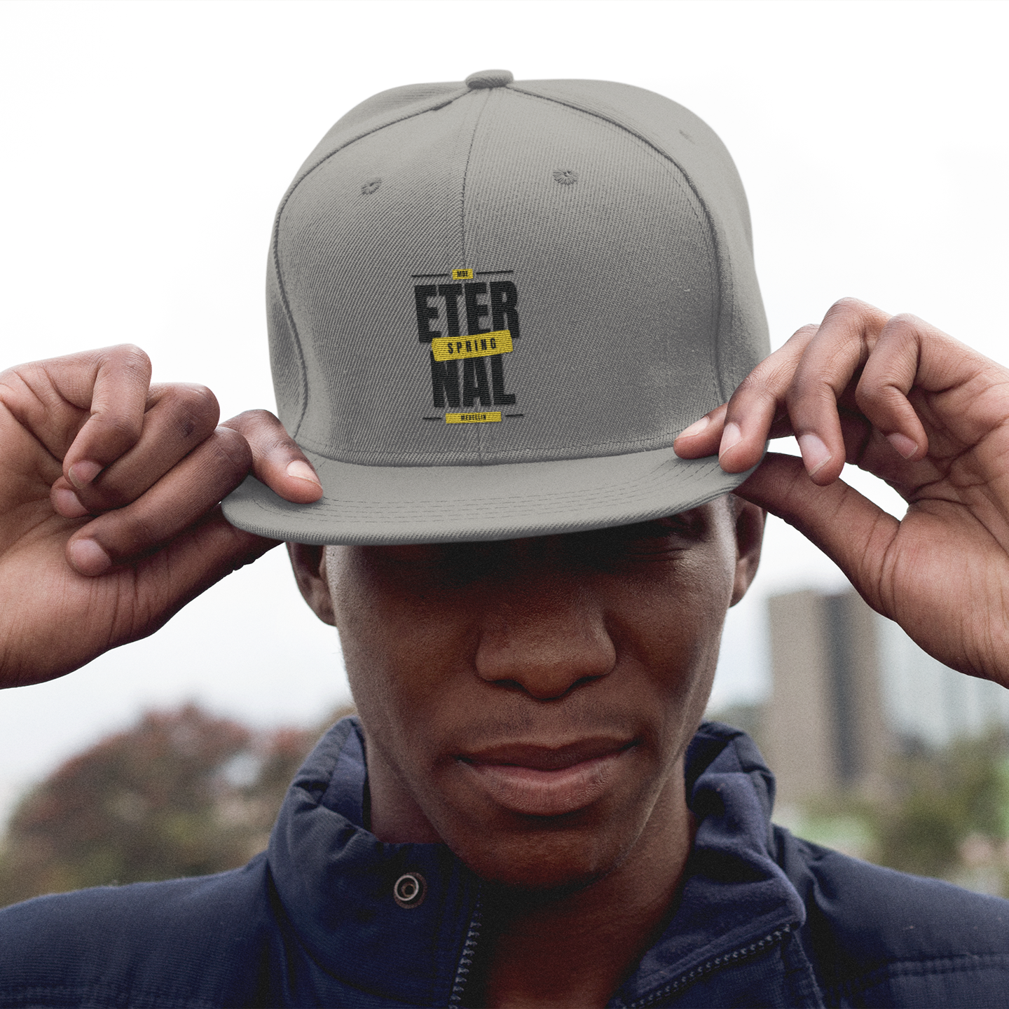 MDE Eternal Spring Flat Bill Snapback